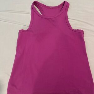Lululemon Athletica Magenta Tank Top